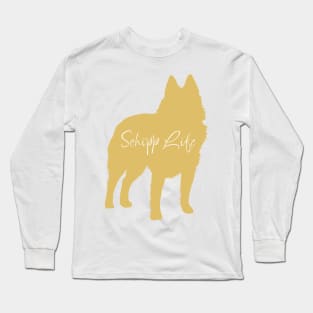 Schipperke Life Blonde Long Sleeve T-Shirt